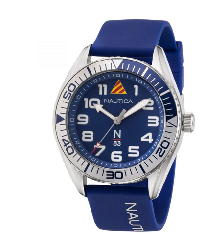 Reloj Para Hombre Nautica Finn World Napfwf201 Azul