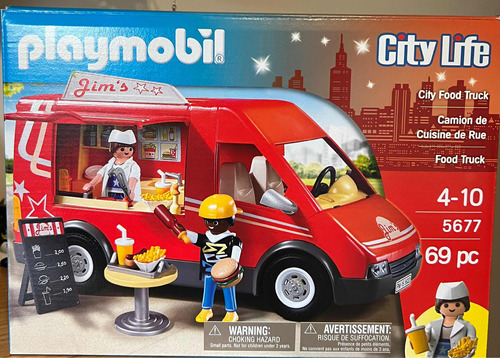 Playmobil 5677 Camión De Comidas Food Truck Entrega Ya !!!!