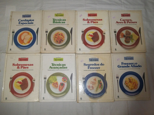 Coleção Prático De Microondas Ed. Globo 8 Volumes