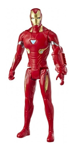 Figura De Acción De Avengers Iron Man Y Capitán América 30cm