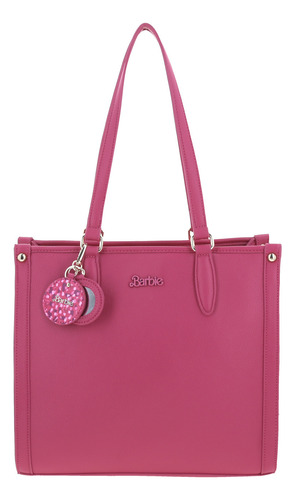 Tote Gr Bolsa Barbie Rosa Chenson Original Reforzada Gorett 