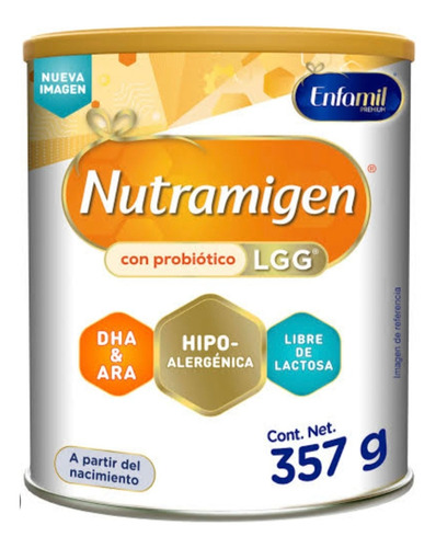 Leche De Fórmula Nutramigen Para Edad De 0 A 12 Meses 