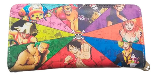 Billetera Alargada One Piece Mugiwaras