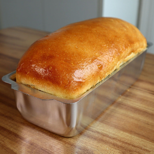 Juego de 10 bandejas caseras para hornear pan con forma de hielo con borde alto, número 3