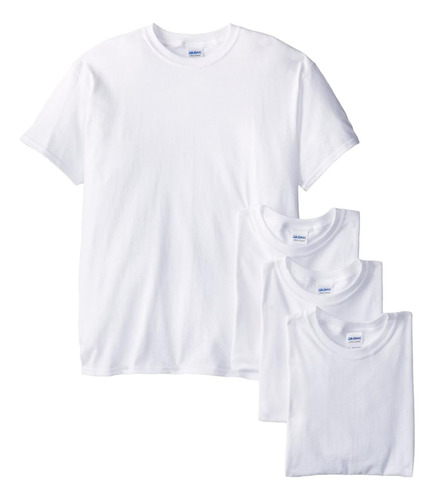Gildan Camiseta De Manga Corta Para Hombre, Paquete De 4 Cam