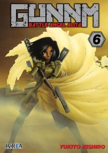 Gunnm Battle Angel Alita 06 Ivrea España (nuevos)