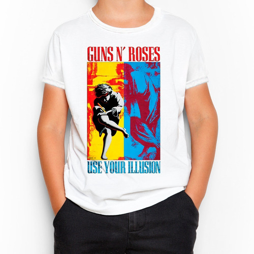 Remera Niño Niña Unisex - Guns N Roses - Rock - Bandas.