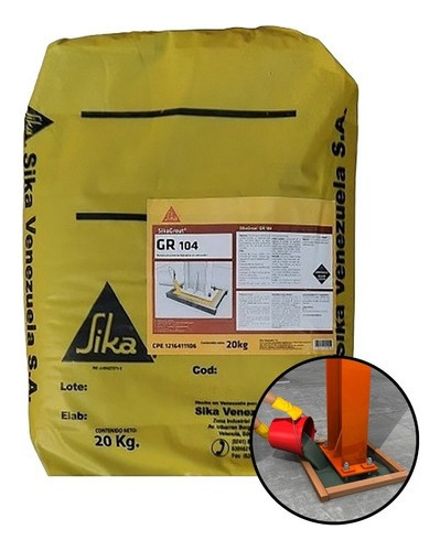 Mortero Expansivo Para Anclajes Y Rellenos Sika Grout 104