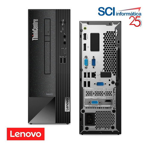 Pc Kit Lenovo Sff Neo 50 Intel I5 Gen 12 8gb 1tb Hdd