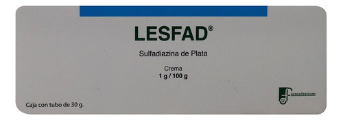 Lesfad Crema Tubo C/30 G. 1 G/100 G.