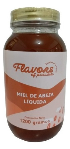 Miel Flavors Of Paradise 1200 G Frasco De Vidrio