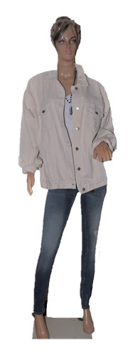 47 Street Campera De Jean Oversise Modelo Sand K