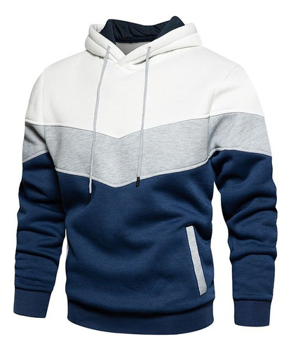 Sudadera Hombre Hoodie Casual Con Capucha Moda Gym