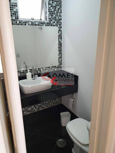 Apartamento Com 2 Dormitórios À Venda, 78 M² Por R$ 450.000,00 - Osvaldo Cruz - São Caetano Do Sul/sp - Ap3147
