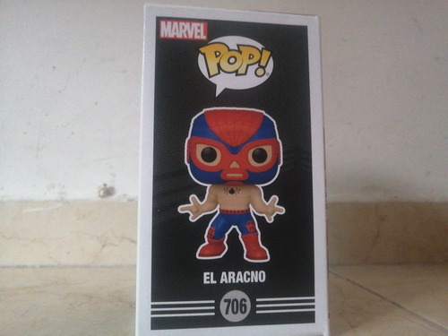 Funko Pop El Aracno Lucha Libre Edition Marvel