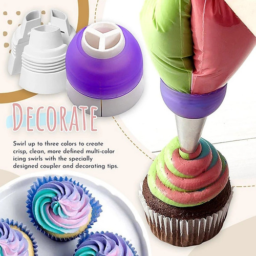 I Easybake Tri Color Coupler Large Cake Converter