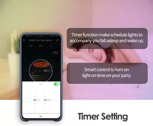 Tiras De Led Rgb 20 Metros Wifi Luces Led Alexa App Control