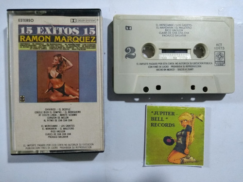 Ramon Marquez 15 Exitos 15 Kct Cassette De Coleccion