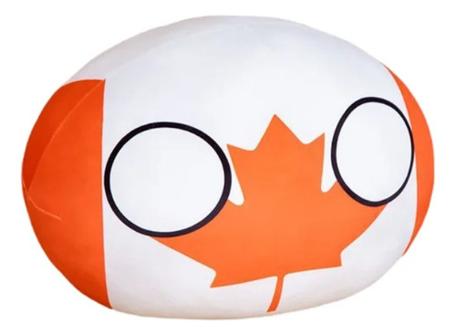 Peluche Canadá Canadabolita Mexicobolita Countryball 20 Cm