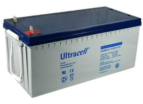 Imagen 1 de 1 de Batería Gel Ultracell 12v 200ah Ucg200-12