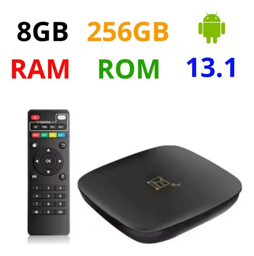 Tv Box Smart Android 13.1 Wifi Adaptador M Incluido 4k Hdmi