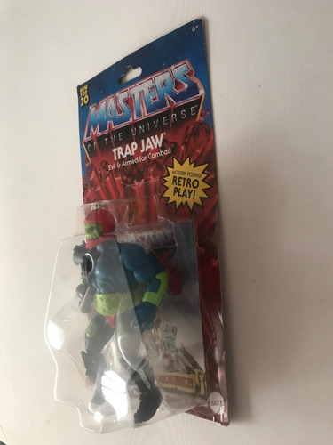 Trapjaw Motu Origins Retro Masters Of The Universe Mandibula (Usado)