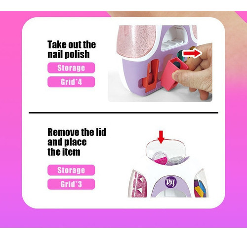 Impresora De Uñas Cool Maker Go Glam Spin Master