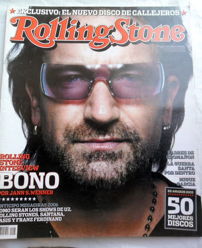 Rolling Stone 95 Entrevista Bono U2 * 50 Mejores Discos 2005