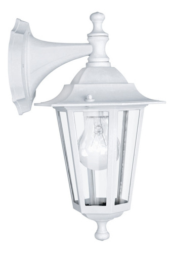 Farol Colonial Sur Laterna 5 Con Brazo, Blanco - Eglo Eg0404