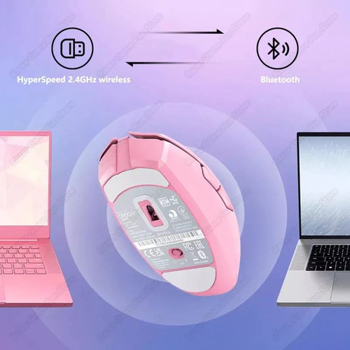 Ratón Inalámbrico Razer Sanrio Hello Kitty 50th, Modos Duale