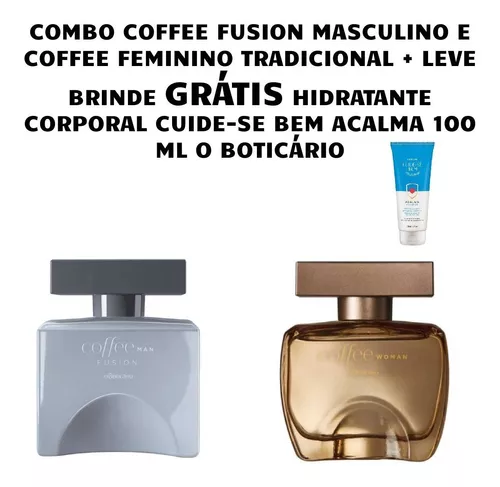 Desodorante Colônia O Boticário Coffee Man Fusion 100ml
