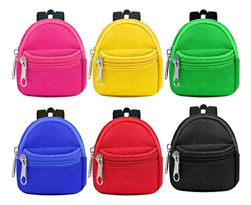 Elemento Unicornio 6pcs Muñeca Mochilas, Mini Bolsas Qpfpd