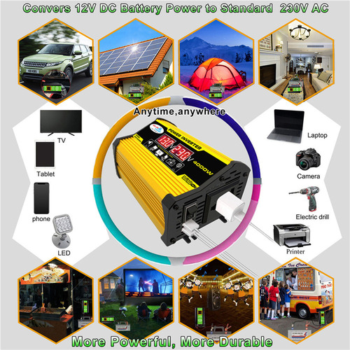 Y Inversores Ac110/220 Volt Inversores Sinewave Dc12volt