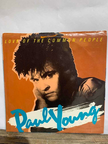 Simple Paul Young Love Of The Common People Vinilo Usa 1983