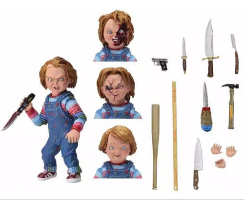 Figura De Culto De Chucky De Movie Child's Play, Modelo De J