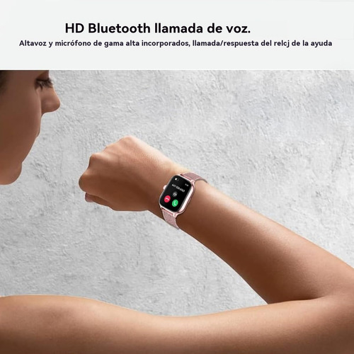 Reloj Inteligente Smart Watch Mujer Hombre Bluetooth Call