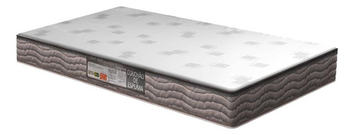 Box + Cabeceira E Colchão Espuma Ortobom Light D23 Solteiro