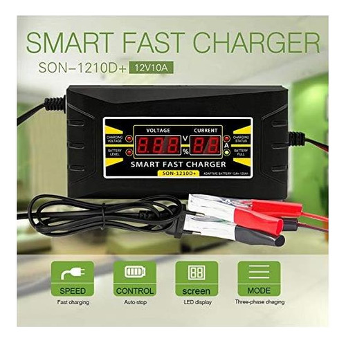 Arinda Batería Dual Smart 12v/10a: Auto Rápida División