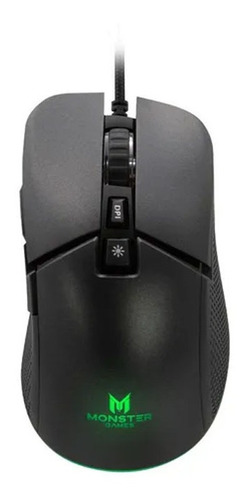 Mouse Gamer Monster Storm Rgb 6 Botones 8000 Dpi 1.5m