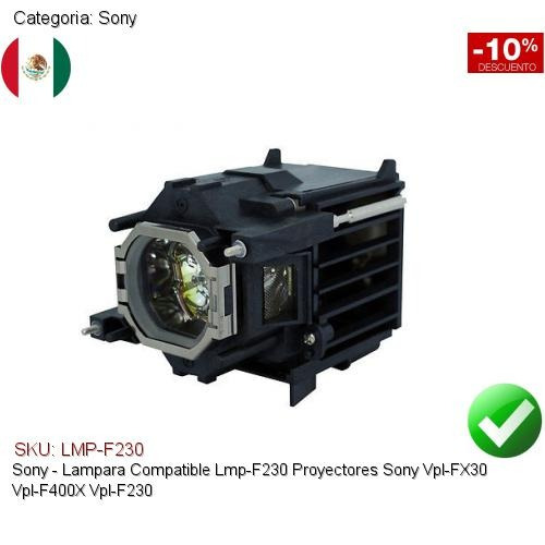 Lampara Compatible Lmp-f230 Proyector Sony Vpl-fx30/f400x