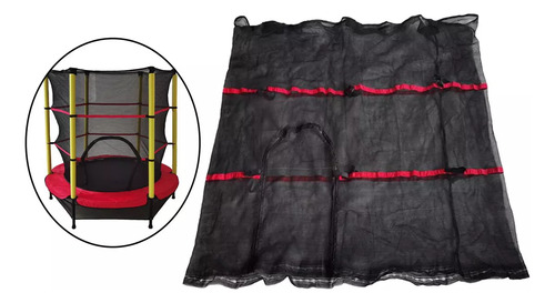 Red De Seguridad De Red De Recinto De Trampolín, Cerca De