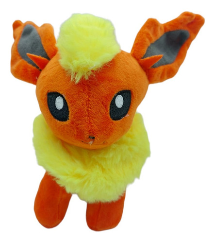 Peluche Eevee Flareon Evolucion Fuego Primera Generacion