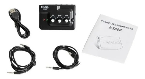 Interfaz De Audio Usb Para Celular Android Apple Hugel K3000