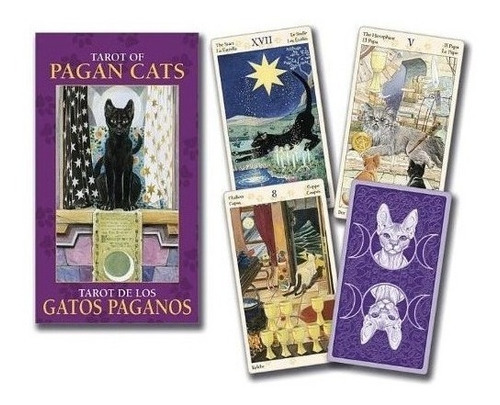 Tarot Of Pagan Cats : Mini Deck - Lo Scarabeo