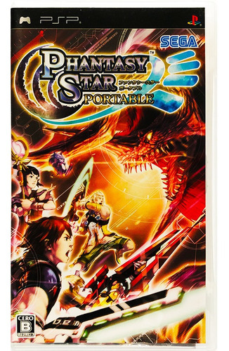 Phantasy Star Portable Japones Psp - Playstation Portable