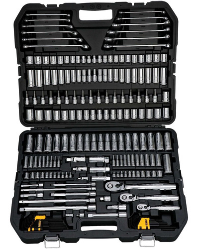 Imagen 3 de 8 de Juego De 204 Herramientas Mecánicas Autocleé Dewalt