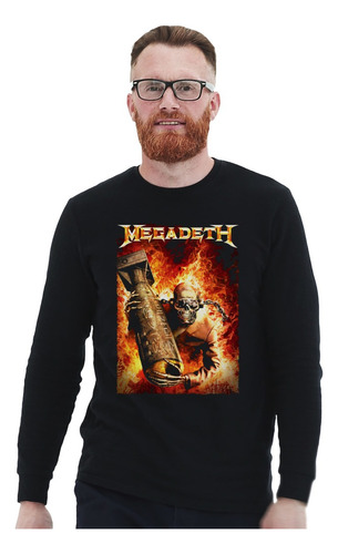 Polera Ml Megadeth Arsenal Of Megadeth Metal Impresión Direc