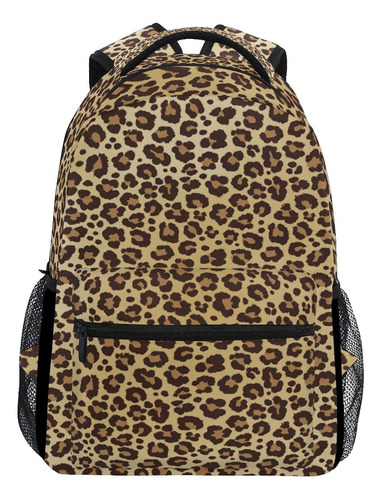 Mochila Escolar Porta Computadora 24 Litros Animal Print