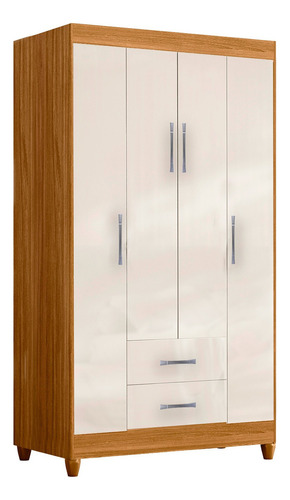 Ropero Aragon 4103 Mundo In Color Natural/Blanco