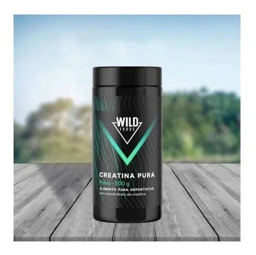 Creatina Monohidratada Wild Foods - 500 G